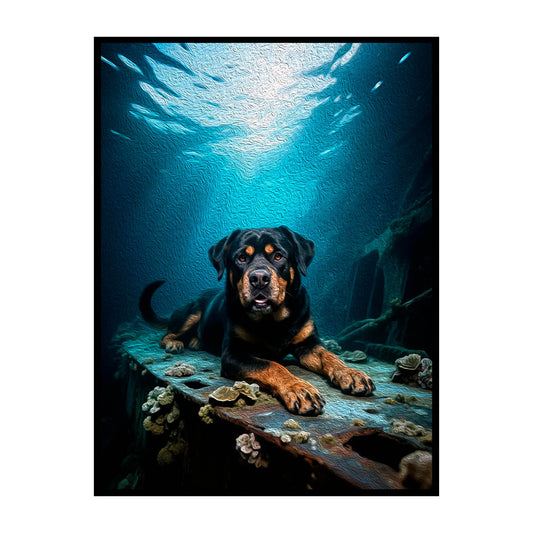 Ocean Rebirth - Individualgemalte Malerei