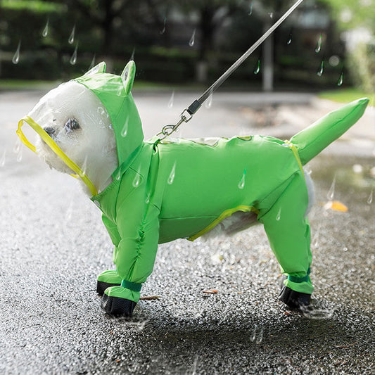 All-Weather Raincoat for Small Dogs