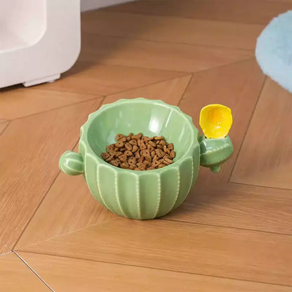Nature Forme – Cactus Ceramic Pet Bowl