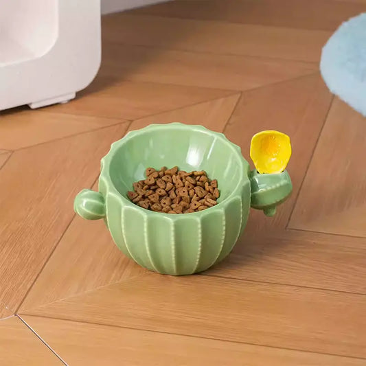 Nature Forme – Cactus Ceramic Pet Bowl