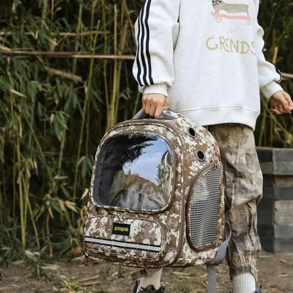 Nature Forme - Camouflage Pet Backpack