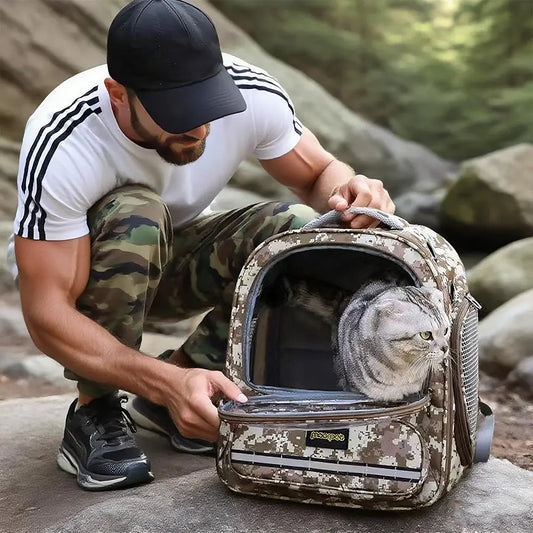 Nature Forme - Camouflage Pet Backpack
