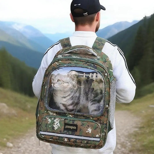 Nature Forme - Camouflage Pet Backpack