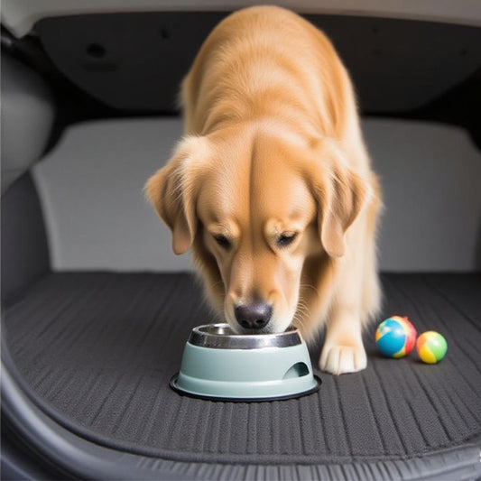 Car Pet Water Bowl for traveling, non-slip and non-spill