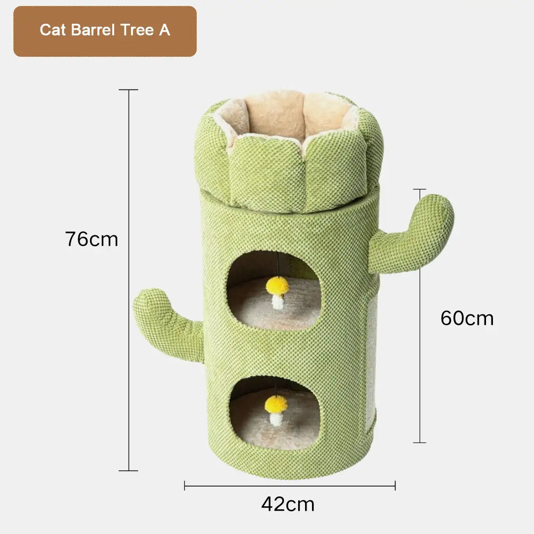 Nature Forme - Multi-Layer Cat Barrel Tree