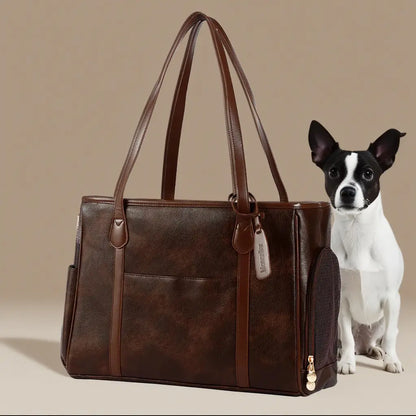 Chic Pet Travel Carrier for Small Dogs & Cats
