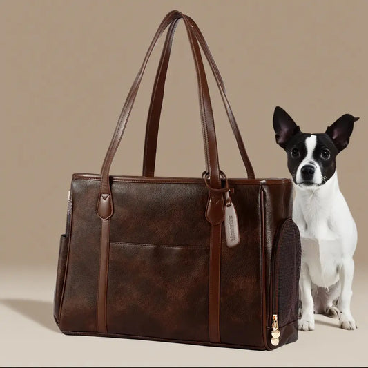 Chic Pet Travel Carrier for Small Dogs & Cats