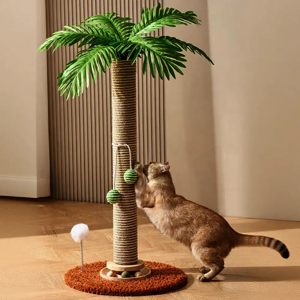 Nature Forme – Coconut Tree Spin & Scratch Cat Post