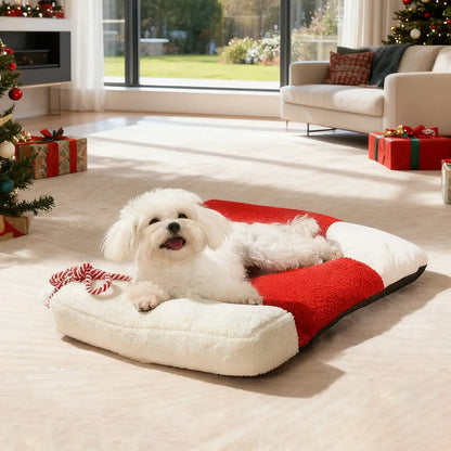 Pawsmas Cozy Christmas Stocking Pet Mat