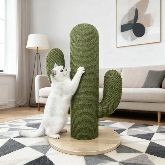 Nature Forme – Cute Cactus Sisal Cat Scratcher Post