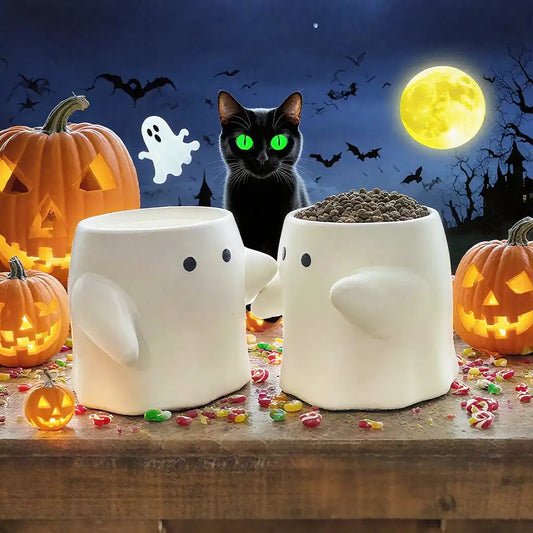 Halloween Ghost Pet Bowl