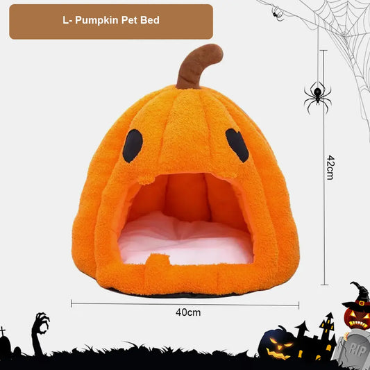 Halloween Pumpkin Pet Bed