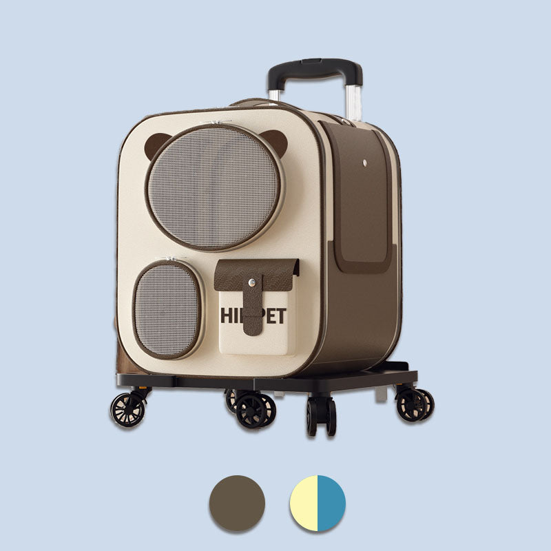 Large Capacity Pet Carrier Backpack Trolley