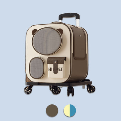 Large Capacity Pet Carrier Backpack Trolley