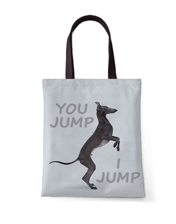 Customized Daily Use Pet Portrait Canvas Bag