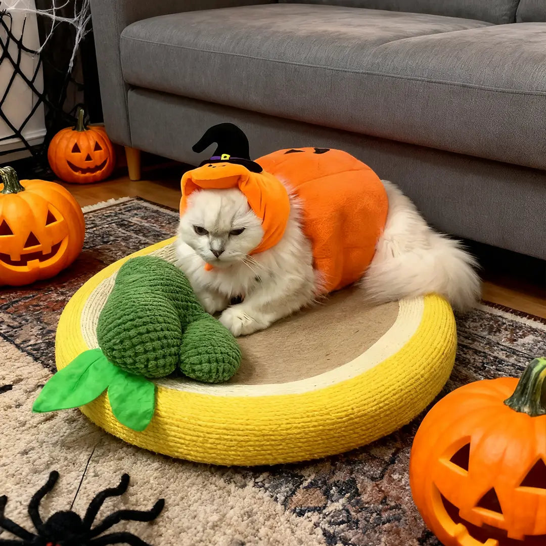 Halloween Pumpkin Hat for Pets