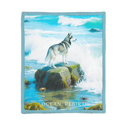 Ocean Rebirth benutzerdefinierter Liebhaber-Wollecke