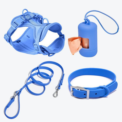 Waterproof PVC 4 - Piece Pet Harness for All Dogs