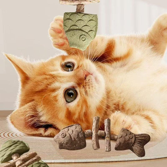 Nature Forme Cat Dental Chew Toy – Fishbone Shape