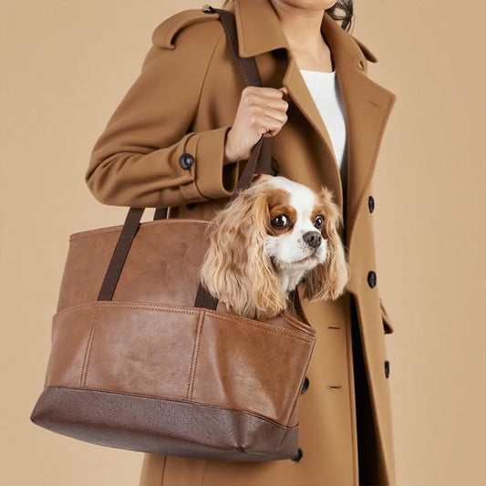 PU Portable Small Pet Carrier Bag