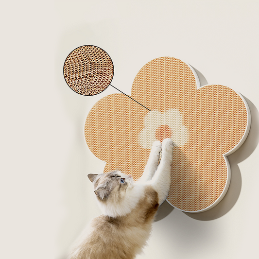 Flower-Shaped Cat Scratcher Pad