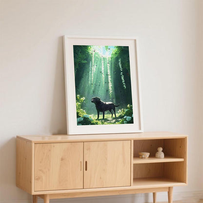 Forest Whisperers - Individualgemalte Bilder