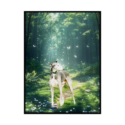 Forest Whisperers - Individualgemalte Bilder