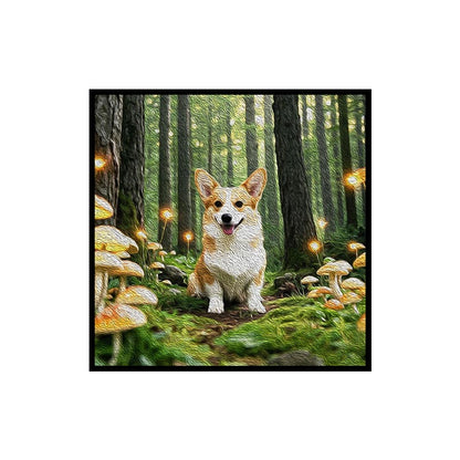 Forest Whisperers - Individualgemalte Bilder