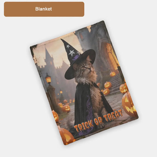 Halloween Custom Pet Blanket