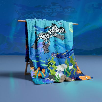 Ocean Rebirth benutzerdefinierter Liebhaber-Wollecke