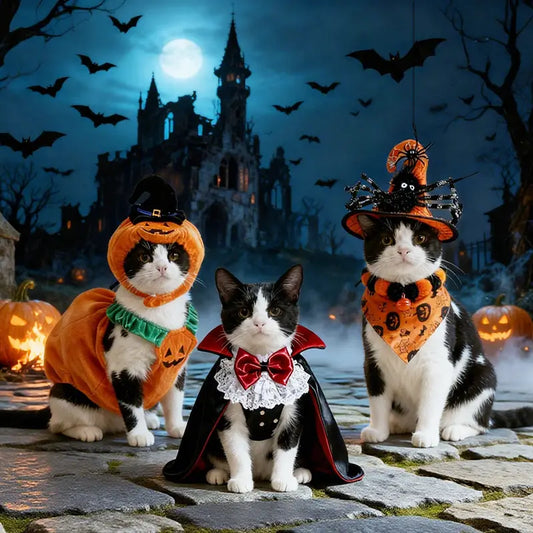 Classic Halloween pet cosplay costume pack