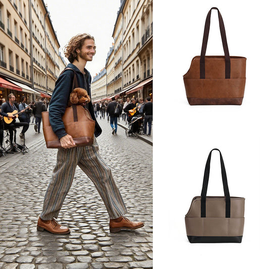 PU Portable Small Pet Carrier Bag