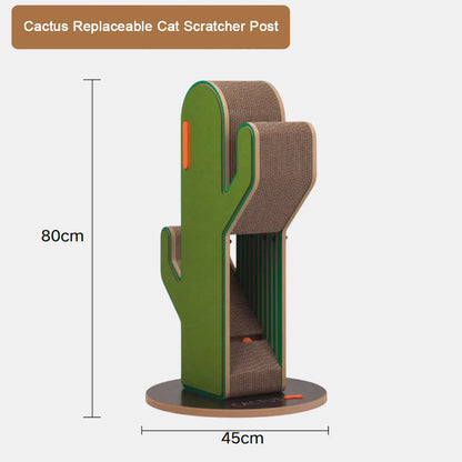 Cactus Replaceable Cat Scratcher Post