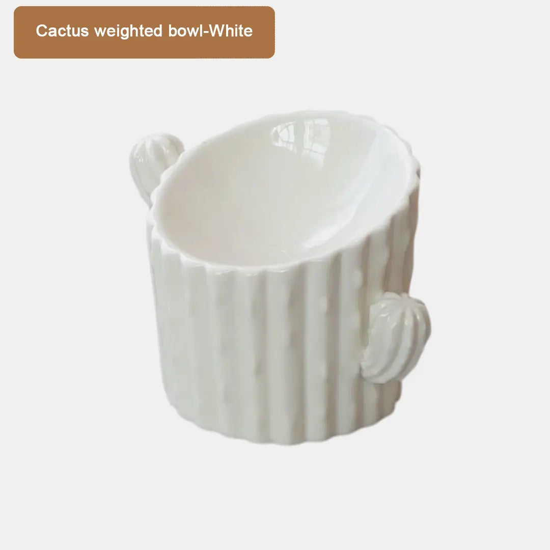 Nature Forme – Cactus Ceramic Pet Bowl
